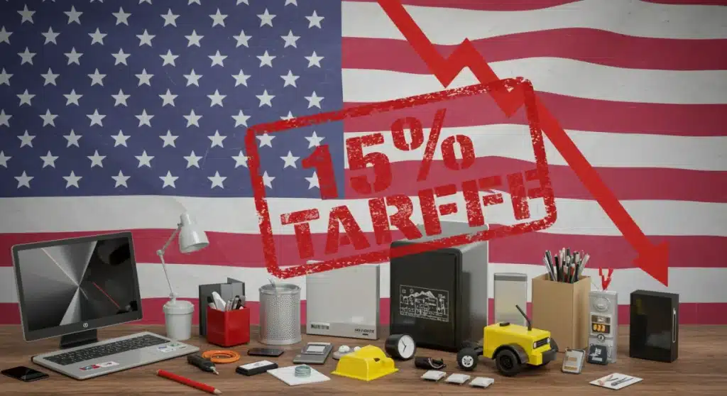 New Tariffs 2025: 15% Import Tax on Retail Goods & US Consumers