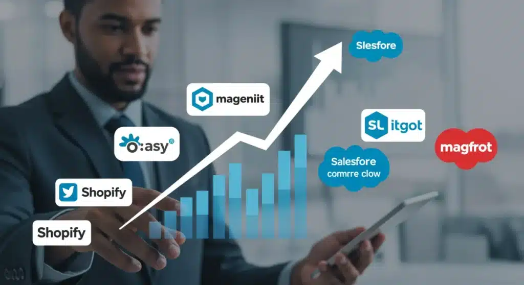E-commerce Platform Comparison for US Retail Growth in 2025