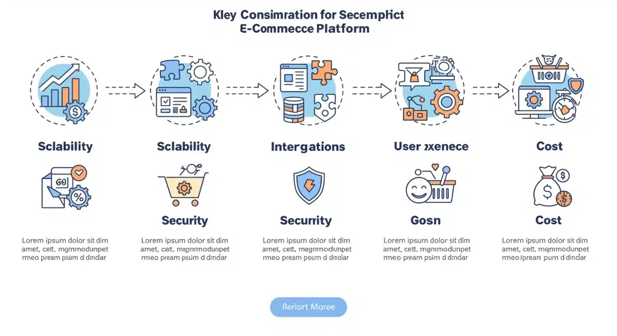 Key considerations for choosing an e-commerce platform