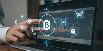 Futuristic e-commerce payment interface with various innovative methods