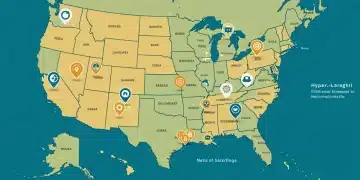 Hyper-local digital marketing map for national retailers