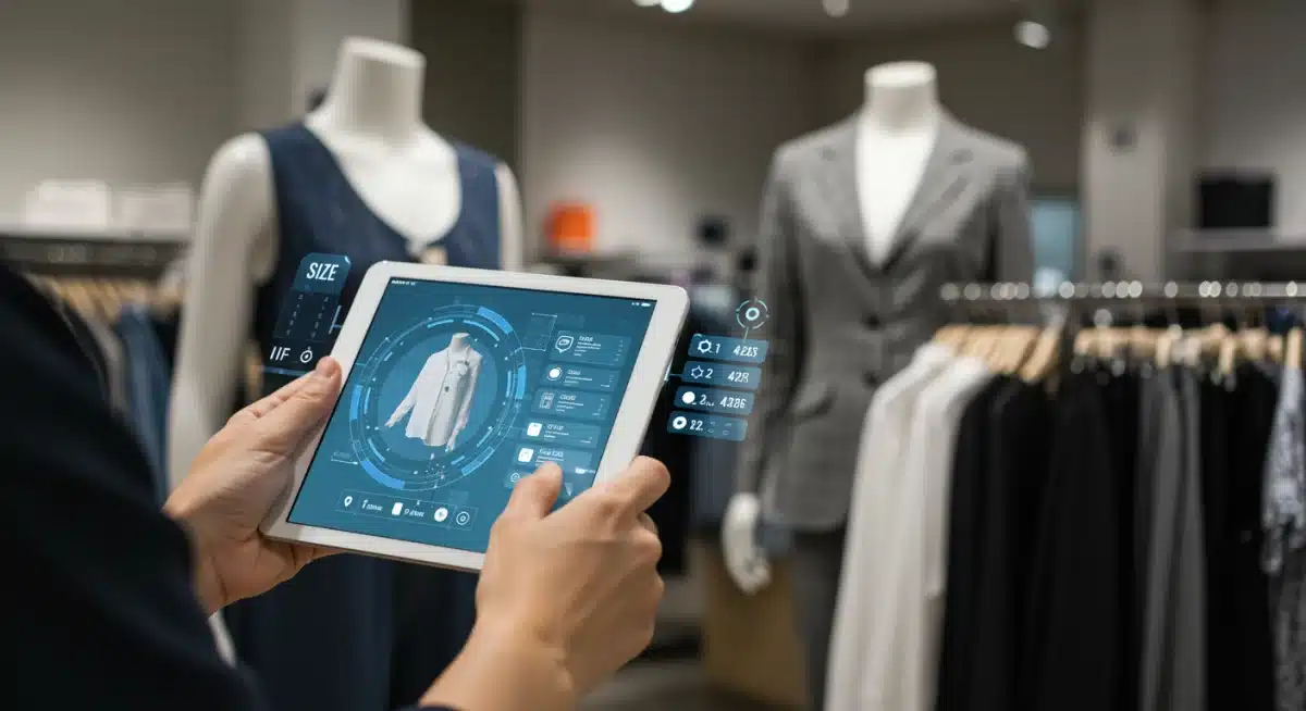 In-store augmented reality experience for clothing selection